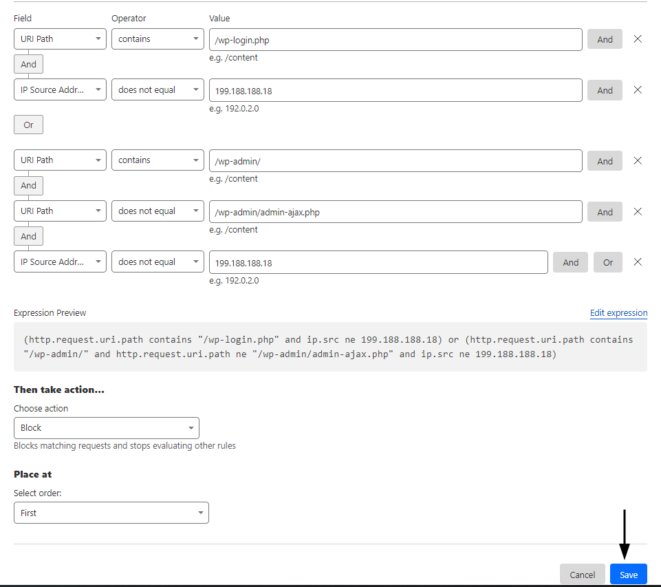 lockdown wp-login.php