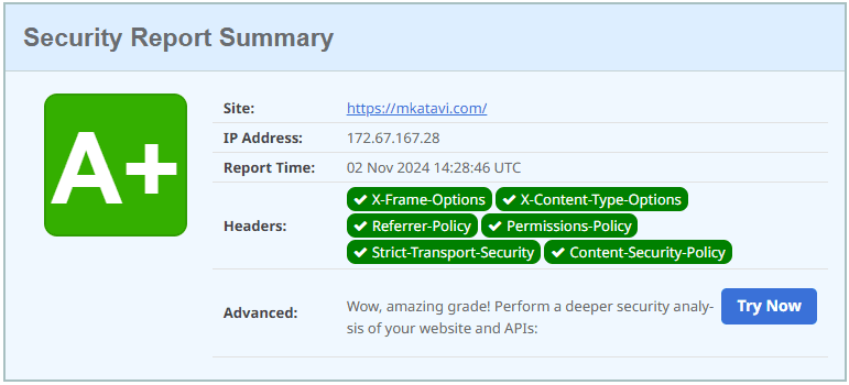 http security headers
