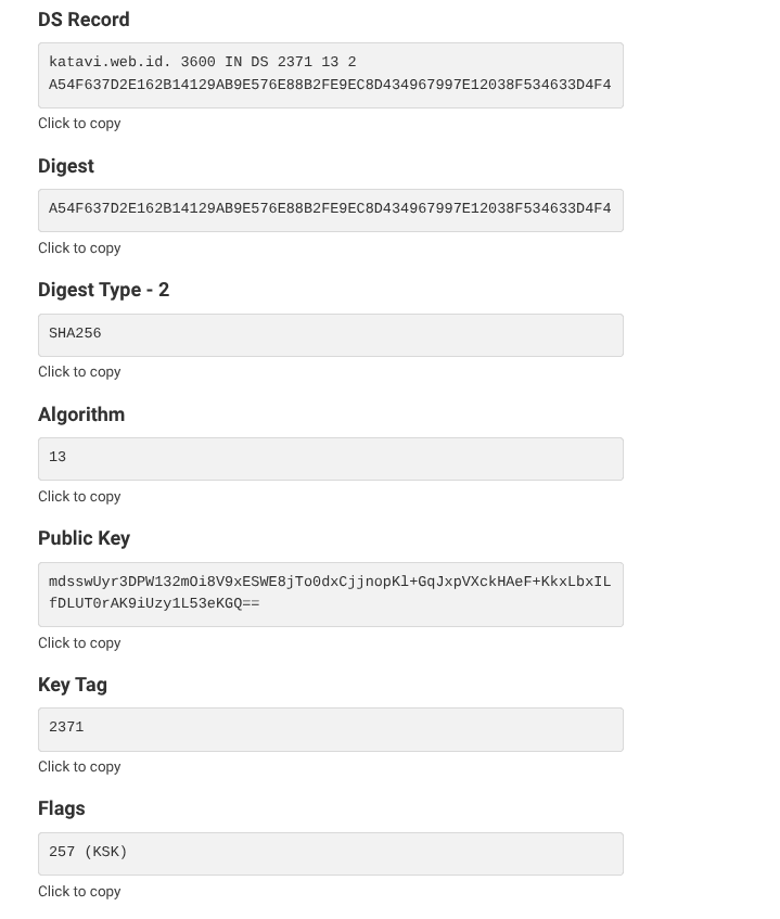 DS Record Cloudflare